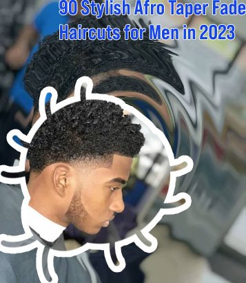 Afro fade haircut