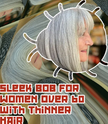 Bob hairstyles for over 60