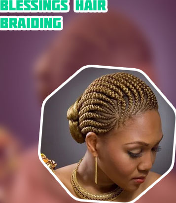 Braiding hair salon