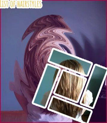 Choppy layers for long hair