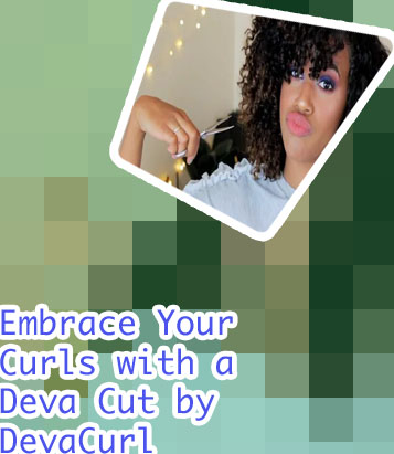 Deva cut curly hair