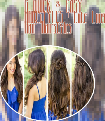 Easy long hairstyles