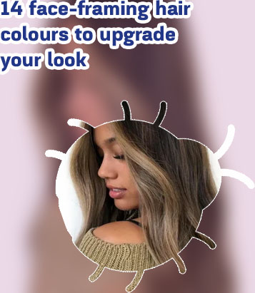 Face framing hair