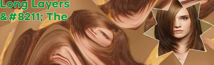 Long layers around face