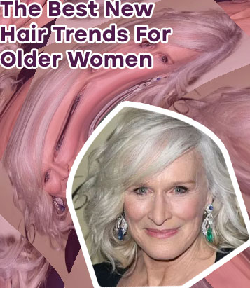 Medium length hairstyles for older women