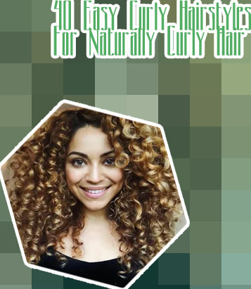 Naturally curly hairstyles