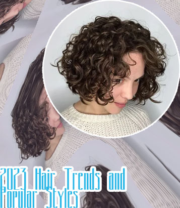 Perm styles for short hair
