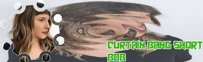 Short blunt bob with bangs