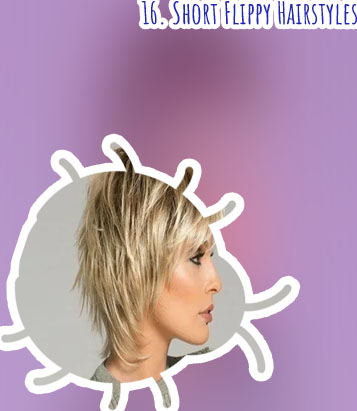 Short choppy hair styles