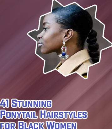Weave ponytail hairstyles for black hair